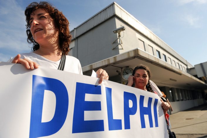 Os trabalhadores da Delphi, em Castelo Branco, dedicam-se à produção de componentes para o sector automóvel