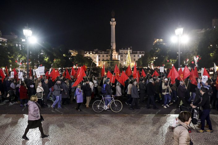 Marcha em «Defesa de Transportes Públicos de Qualidade», 6 de Dezembro de 2017