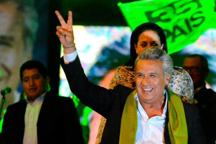 Lenín Moreno, da Alianza PAIS, vai prosseguir a Revolução Cidadã, no Equador