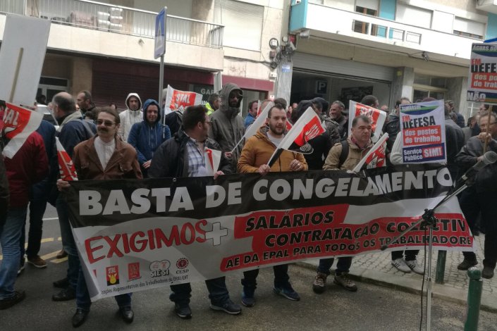 No Dia Mundial da Água, trabalhadores da EPAL exigiram aumentos salariais, o fim da precariedade e a valorização da contratação colectiva