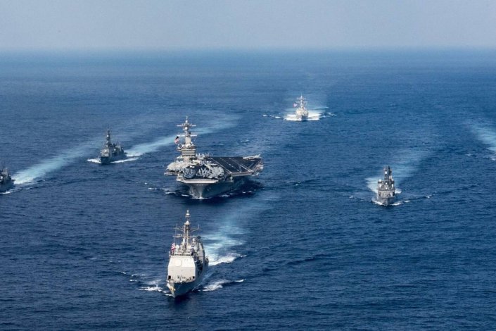 Os EUA têm intensificado as manobras militares na Península da Coreia