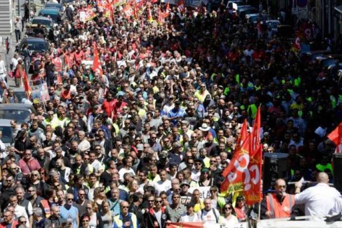 A CGTP-IN expressou solidariedade com os trabalhadores franceses na luta contra a Lei do Trabalho