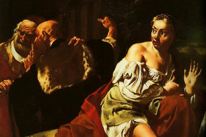Susanna and the Elders Painting, Giovanni Battista Tiepolo