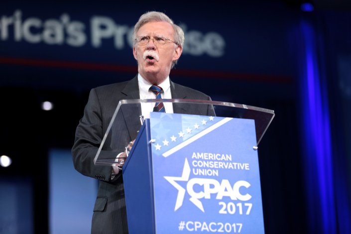 John Bolton tem mantido intervenção pública, tendo ameaçado candidatar-se a cargos públicos em 2014 e 2016