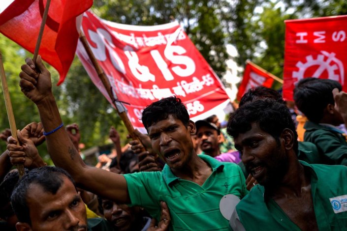 A greve geral realizada dia 2 de Setembro na Índia foi uma das maiores de sempre na história, com uma adesão que se estima superior a 200 milhões de trabalhadores