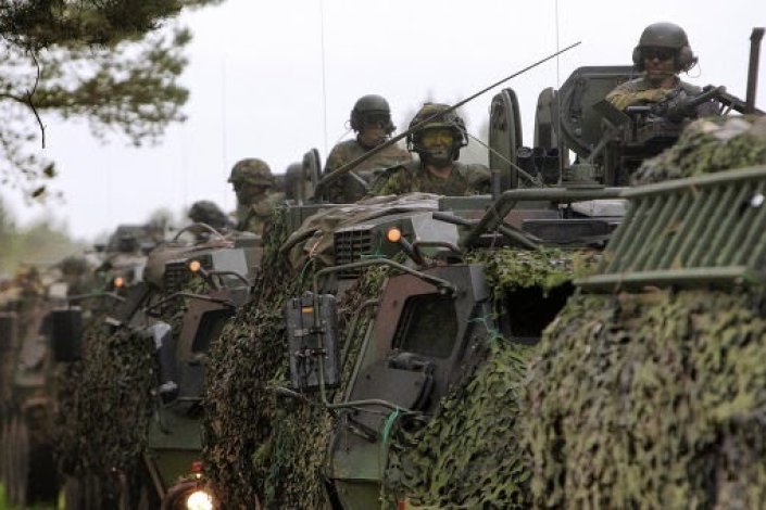 A presença da NATO junto à fronteira russa é cada vez maior