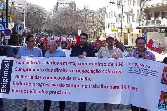 Trabalhadores sublinharam que «a luta nas empresas não se esgota nesta quinzena e terá continuidade».