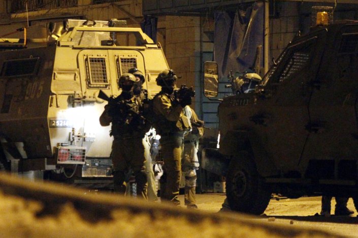 Operação nocturna das forças israelitas em Hebron (imagem de arquivo)