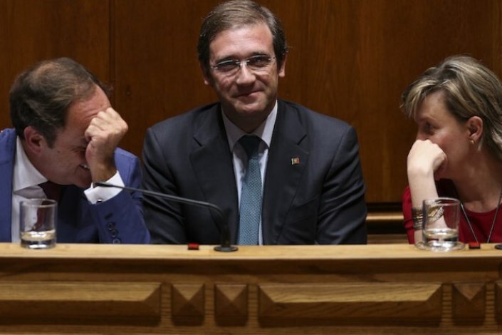 Paulo Portas, Pedro Passos Coelho e Maria Luís Albuquerque