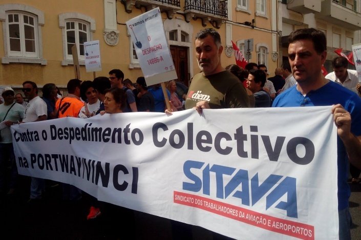 Trabalhadores da Portway continuam a luta contra o despedimento colectivo