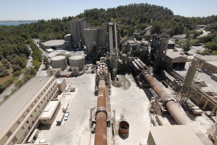 Cimenteira Secil, no Outão, Setúbal