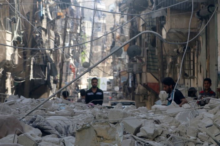 Ao combater os terroristas no leste de Alepo, o exército sírio e a aviação russa limitam-se a aplicar as recomendações da citada resolução da ONU