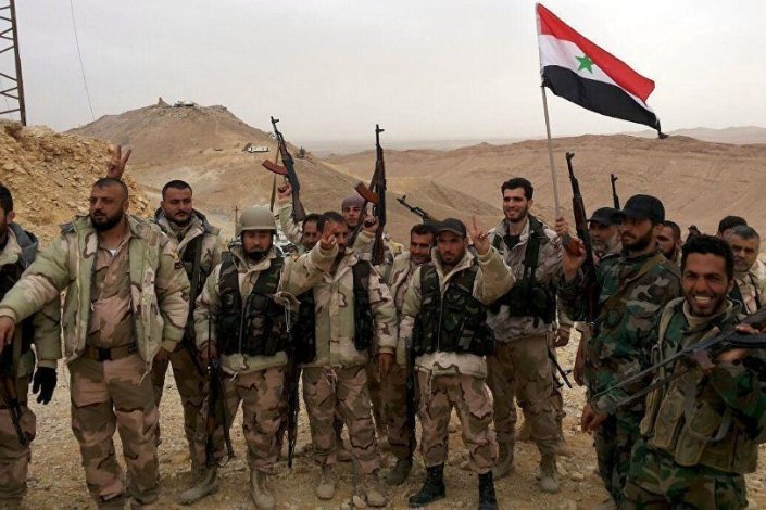 Tropas do Exército Árabe Sírio (imagem de arquivo)