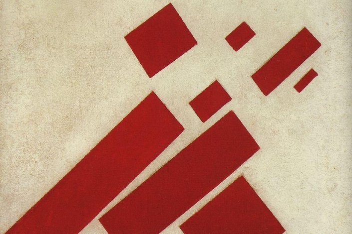 Supermatismo com oito rectângulos, Kazimir Malevich, 1915