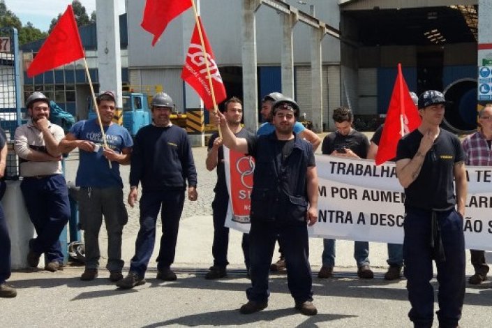 O sindicato queixa-se da Tegopi proceder à discriminação salarial