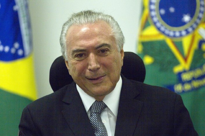 O presidente não eleito, Michel Temer