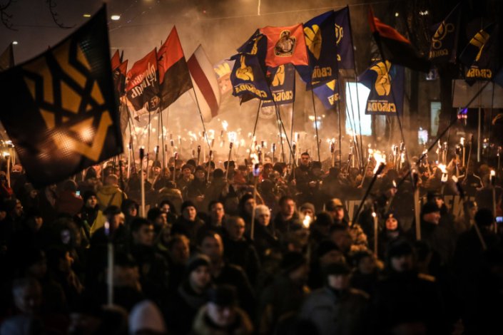 Milhares de pessoas, na Ucrânia, evocaram Stepan Bandera no 109.º aniversário do seu nascimento