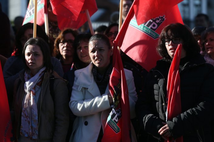 Os trabalhadores da empresa Valindo Têxteis no concelho de Fafe estão em luta desde o passado dia 27 de Dezembro