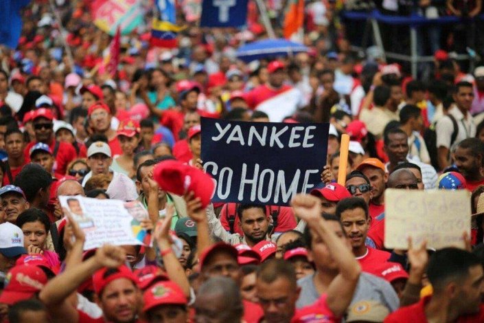A maioria dos venezuelanos rejeita o intervencionismo norte-americano no país
