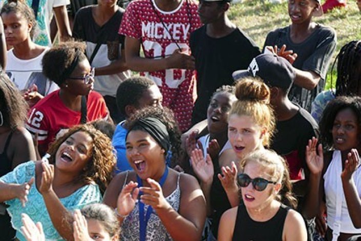 O festival é um dos exemplos de intervenção dos moradores da Bela Vista